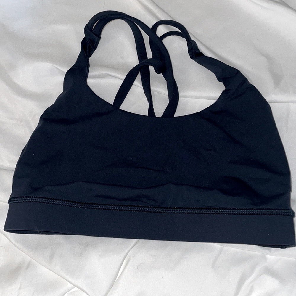 Lululemon Size 2 Sports Bra midnight blue/Navy NWOT